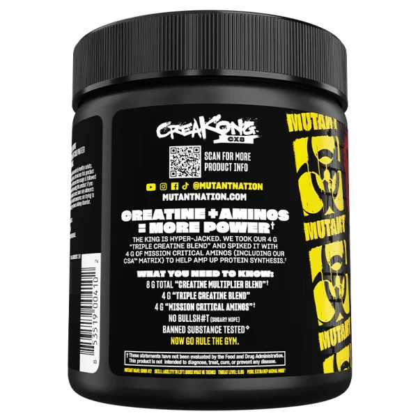کراتین ترکیبی CX8 موتانت |MUTANT CreaKONG CX8 - Image 4