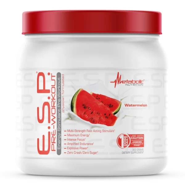 ای اس پی پمپ متابولیک 300 گرم|Metabolic Nutrition E.S.P.® Pre-Workout 300 g - Image 2