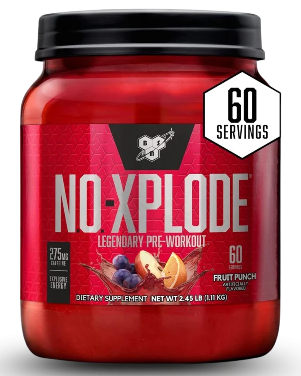 پمپ ان او اکسپلود بی اس ان |bsn NO-Xplode Pre-Workout - Image 2