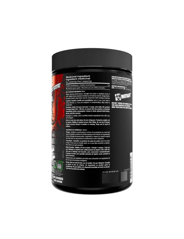 کراتین مونوهیدرات موتانت |Mutant Creatine Monohydrate Micronized Powder - Image 2