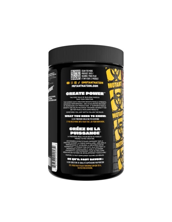 کراتین مونوهیدرات موتانت |Mutant Creatine Monohydrate Micronized Powder - Image 3