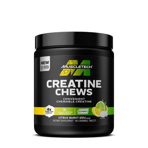 کراتین جویدنی ماسل تک | Muscletech Creatine Chews